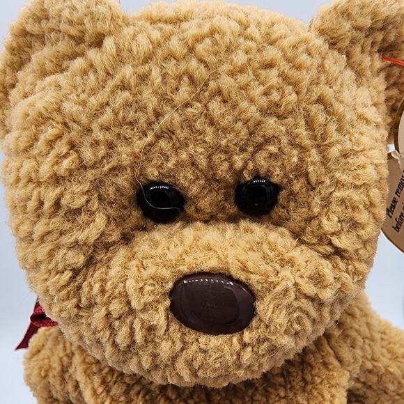 1993/1996 Original TY Beanie Baby Curly Brown Bear, The Beanie Babies Collection - Picture 9 of 11